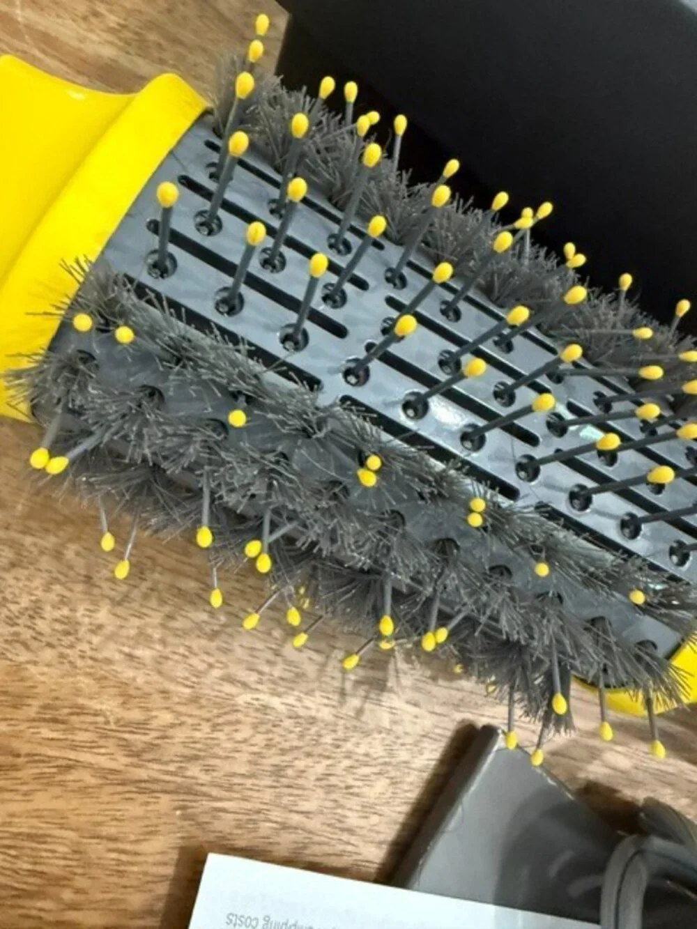 Drybar The Double Shot Oval Blow Dryer Hot Air Brush Yellow Style Volume Anti Fr